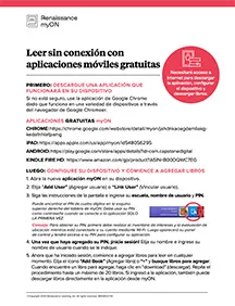 Read Offline with Free Mobile Apps (Spanish)