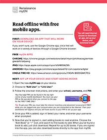 Read Offline with Free Mobile Apps (English)